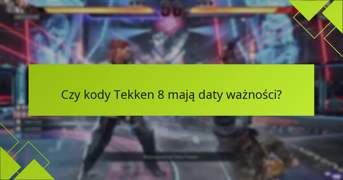 Jakie rodzaje kodów można zrealizować dla Tekken 8?