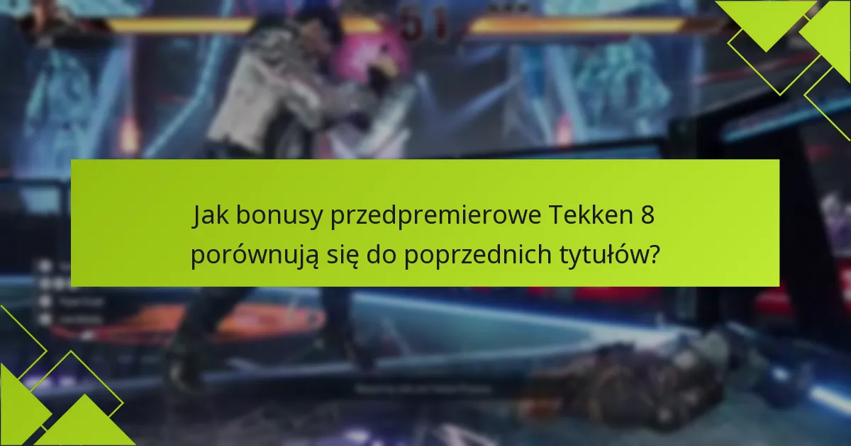 Jak mogę odebrać moje bonusy przedpremierowe do Tekken 8?